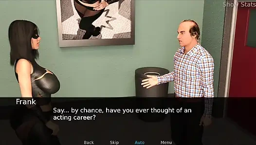 Горячая жена проекта - Jenny помогла Merry одеться