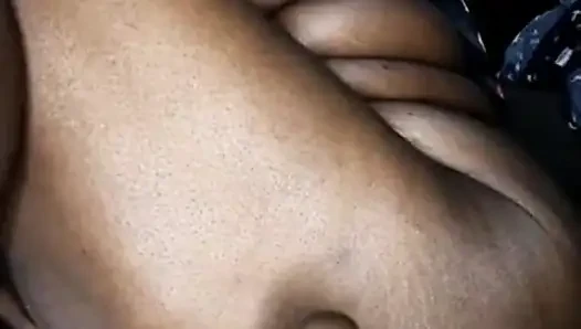 Ebony Suga BBW Fucks Herself with 9 Inch Toy