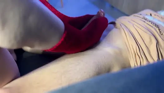 Meine lieblingserfahrung mit roten Fuzzy Socken