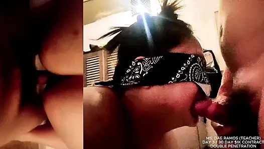 Day 3 - Filipina Teacher Fucks Two Strangers
