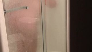 BBW-Arschbacken in der Dusche