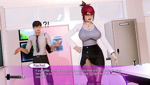 Gameplay lengkap - waifu academy, bagian 61