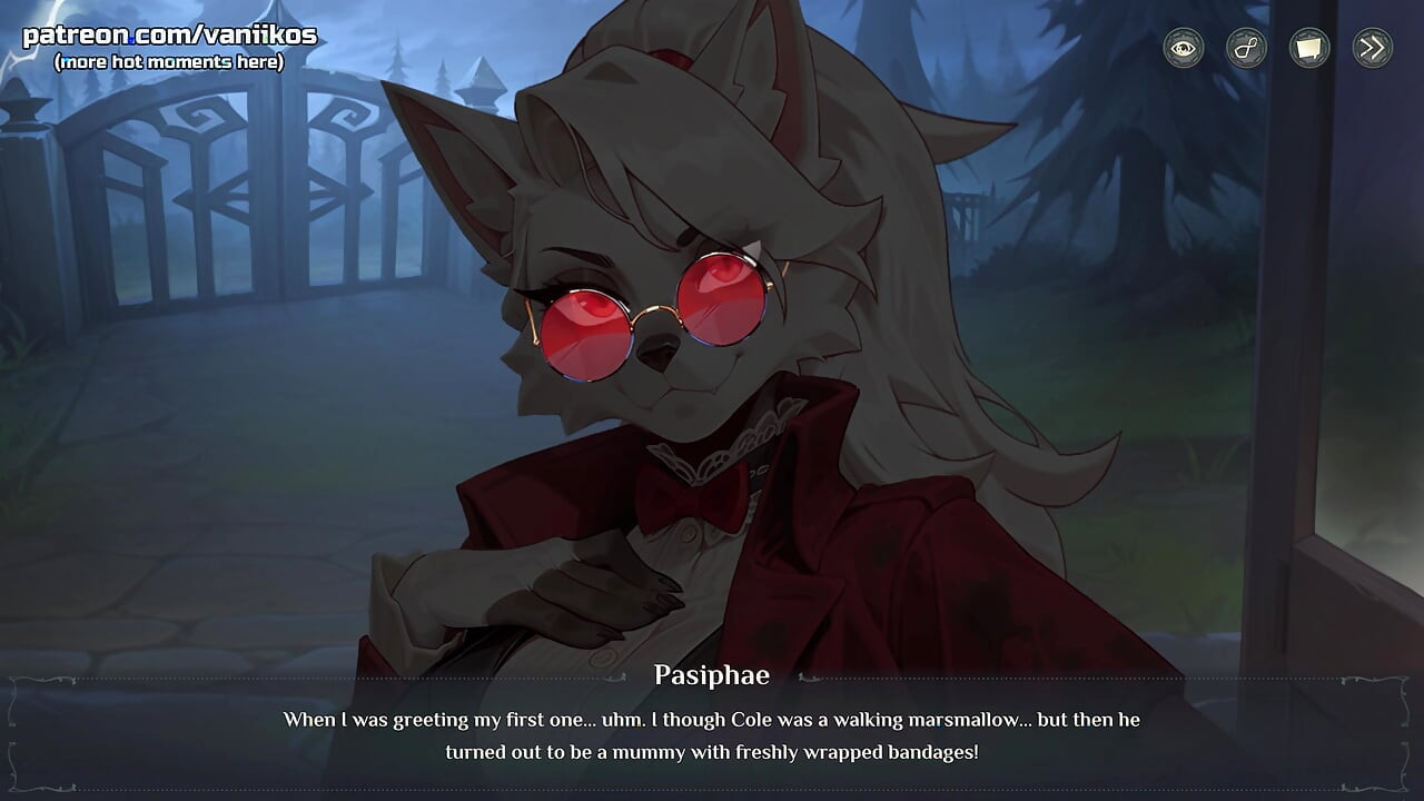 Big Boobs Furry Girl Shows Off Her Big Ass In Tight Shorts - Hotel Tales (Steam Game) - 3D Animated Hentai Game