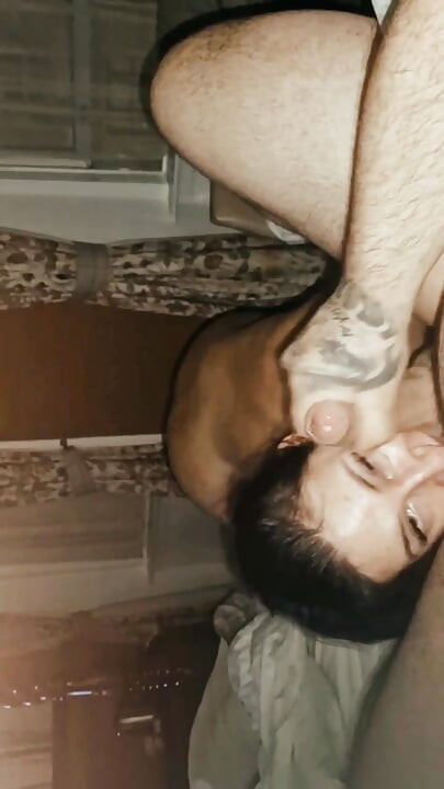 This little slut knows how to blow