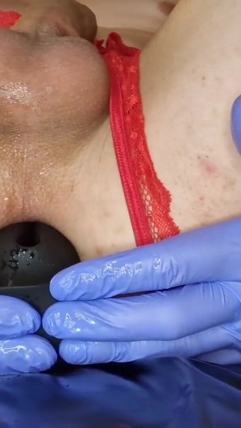 Unforgettable moment from "Timmy boy Anal Fantasy Mega Insta-Gaper stretch-effect butt plug"