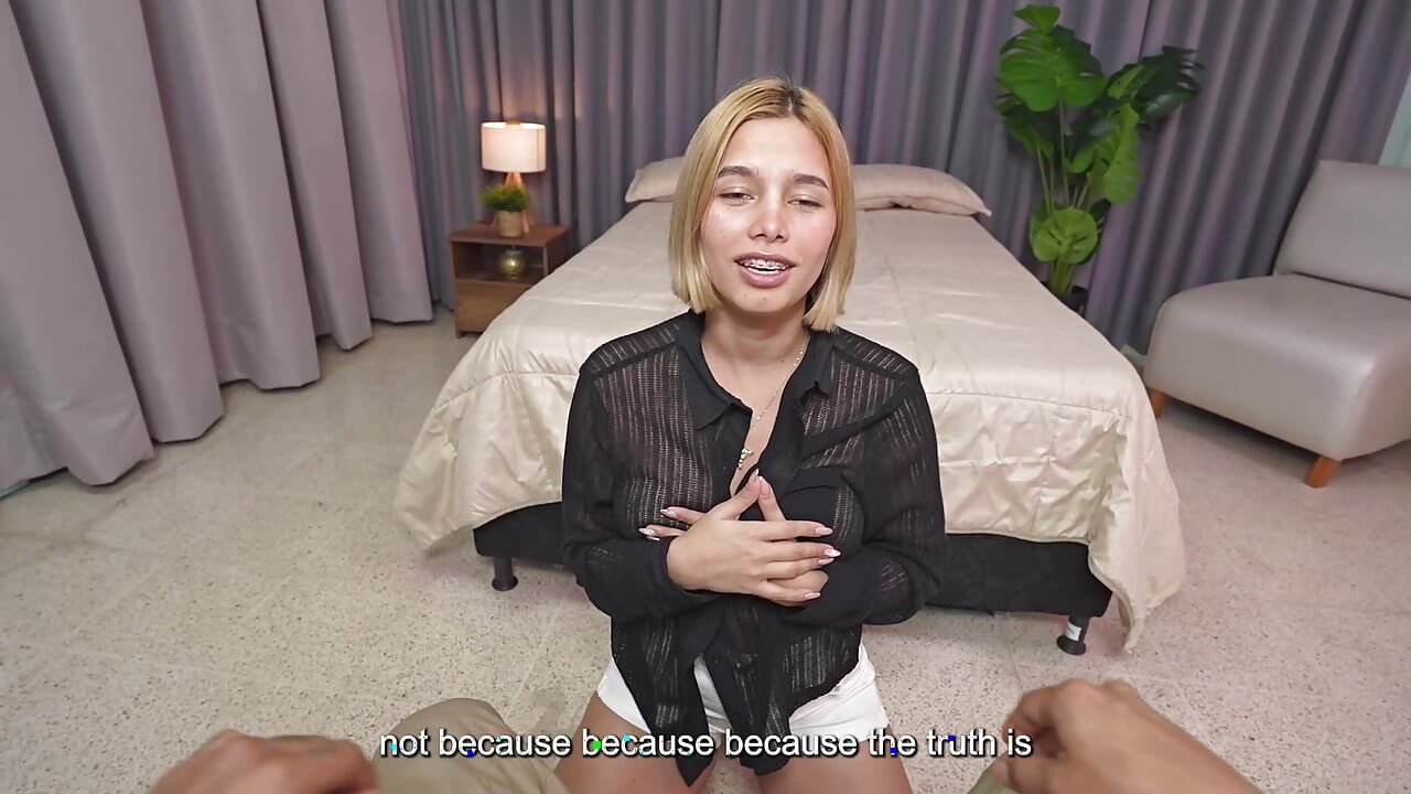 Yenni Leon can't stop without fucking one day, her next dick is her stepbrother, who fucks her hard the way she likes