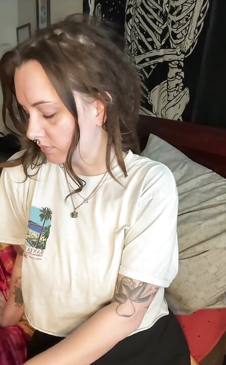 Virtual Smoking Sex, Riding POV and Drooling with Chery Trees