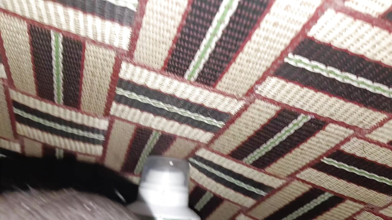 I fucked my ass with a very thick bottle.