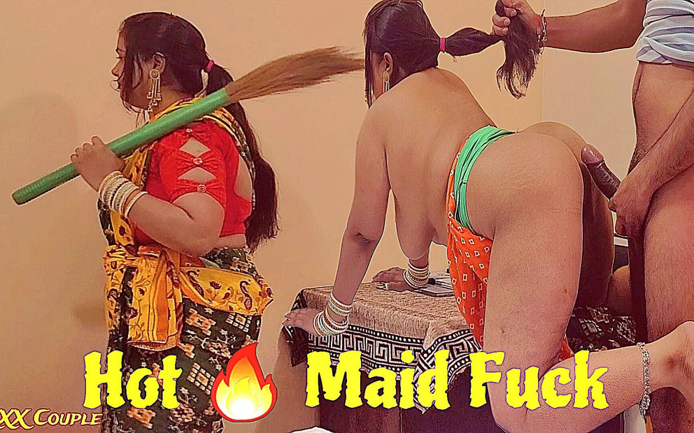 Hot Maid Enjoyful XXX Fuck with Owner.