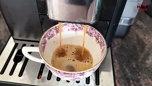 Circumcised Cock Gloryhole Cum Coffee