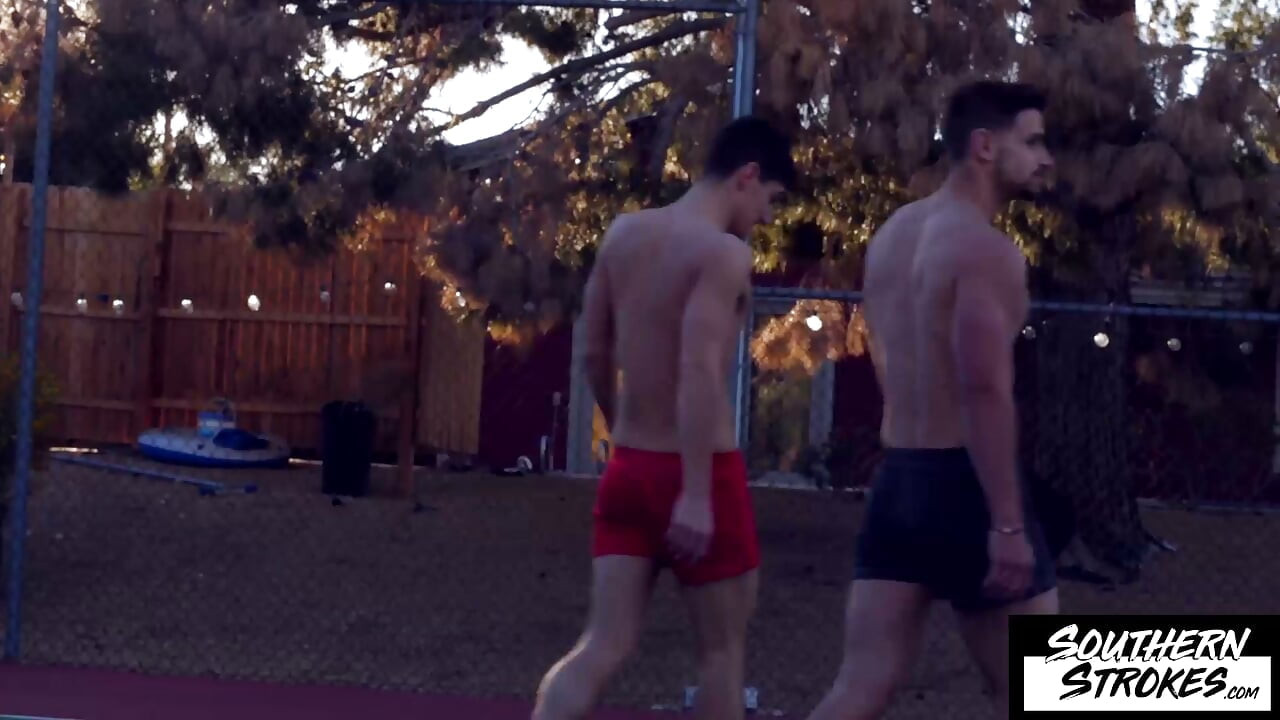 SOUTHERNSTROKES Twink Aiden Ward Mounts Jackson Reed On His Hard Meat
