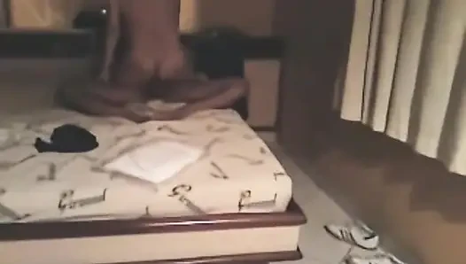 Cuckold Filming His Hotwife Grinding on Her Lover