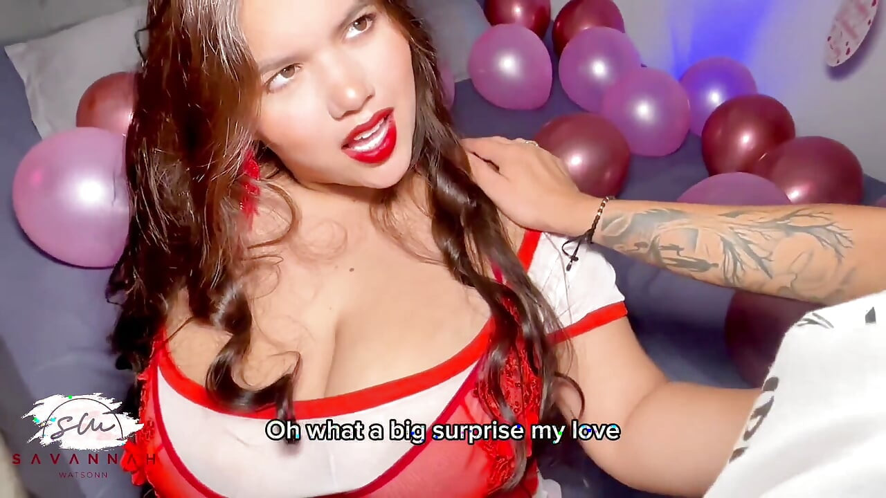 My Valentine's Day Celebration with a Wild Anal Fucking - Savannah Watson