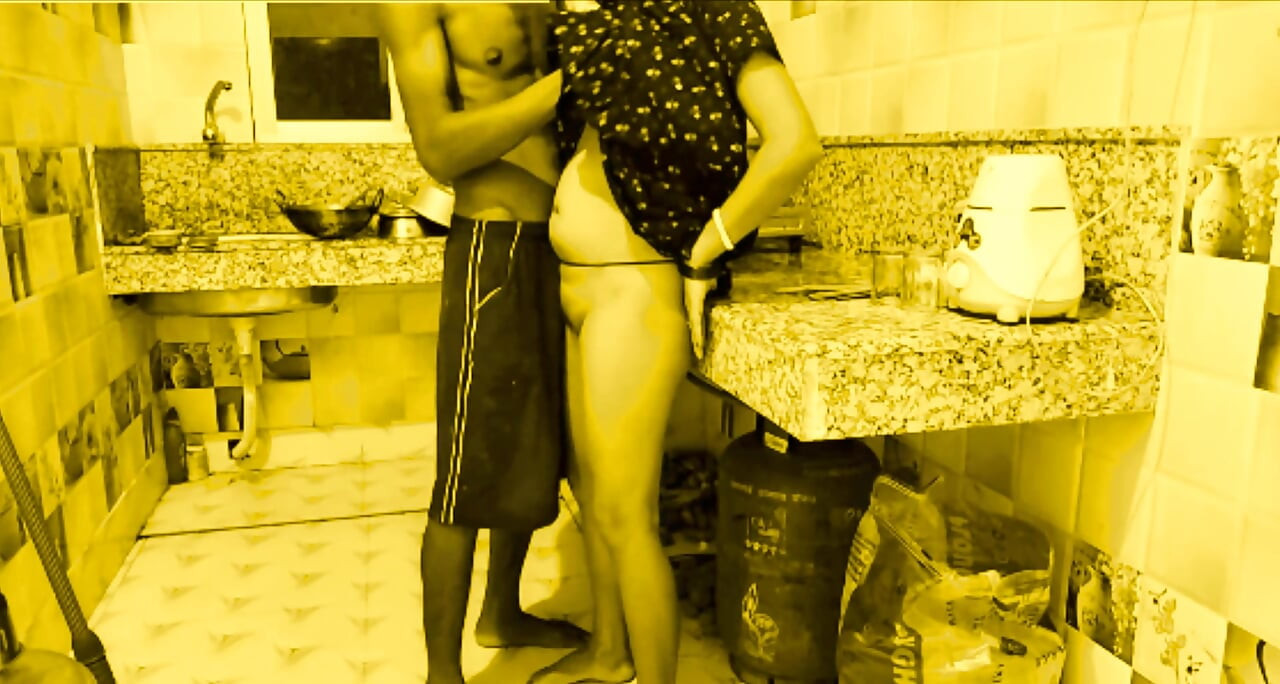 Curvy Goddess Desi Bhabi Gets Drilled Fast and Hard by her young devar in kitchen room.