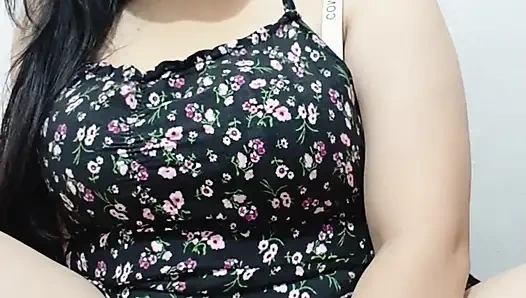 Beautiful big sister just came from a small village