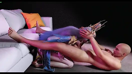 Bigbutt Geheimnisse in der Code-3D-Animation Hentai