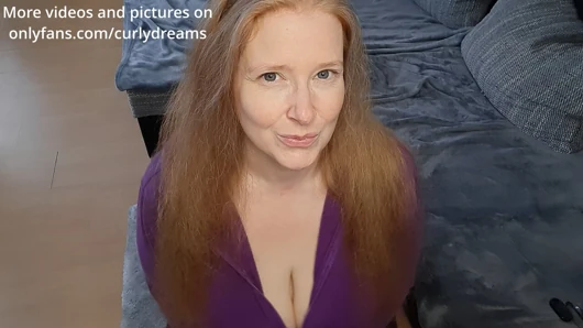 Curly_Dreams Дрочи член и сквиртуй свои сливки в мое лицо - Угощай мою киску языком