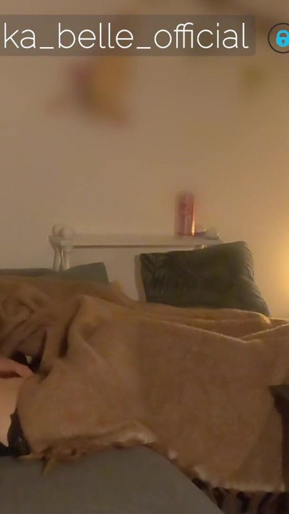Emotional moment from "Couple in love has nice foreplay while watching porn on couch pt. 1 +(dirty) talk"