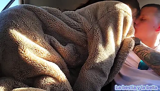 I Cheat on My Boyfriend with My Best Friend He Fucks My Two Holes Anal Sex in Public Homemade!!!!