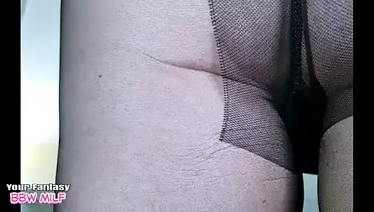 For all you Pantyhose and Tights Perverts! Watch while this Mature BBW Milf tries them on just for you!