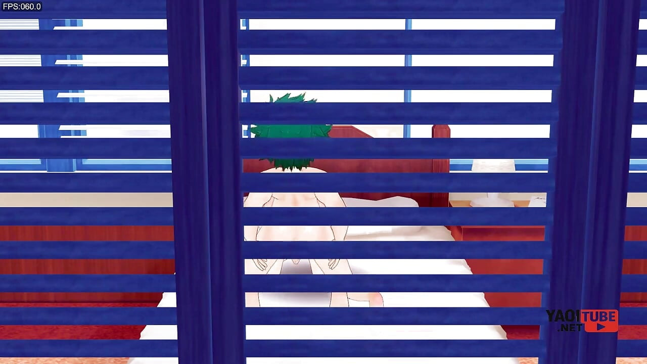 My Hero Academia Yaoi - Deku Fucks Todoroki in Midoriya Rooms