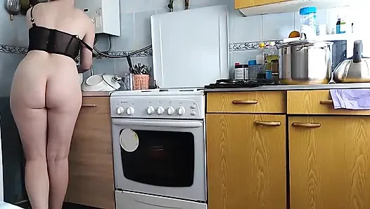 I Want My Friend's stepmom's Ass, I Love It When She Cooks in the Kitchen