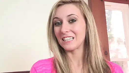 Young blondie prefers to be banged by teacher instead of studying