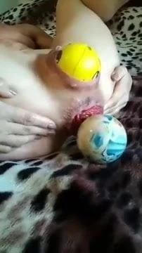 Balls Still Coming From Gorgeous Big Ass P 4