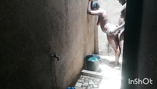 the taste of making love in the shower is more better. this is why diane always choose the shower as our sexual meeting place