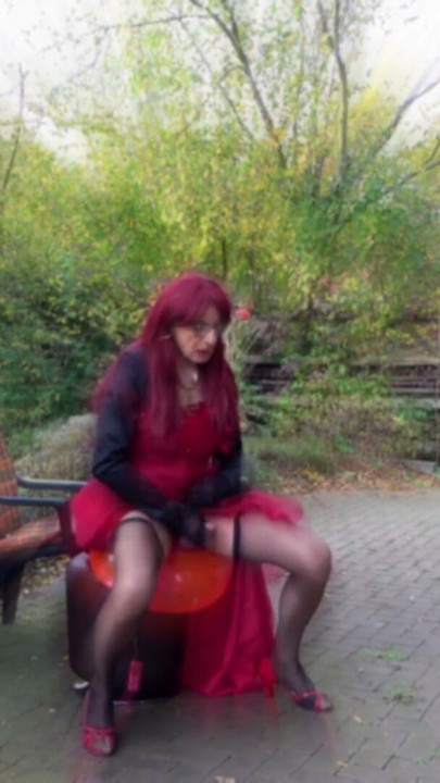 Redhead's Fashion Show - spanking dildofuck cumshot | Clip 2