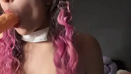 HÃ¤schenmädchen-orgasmus macht so eine sauerei