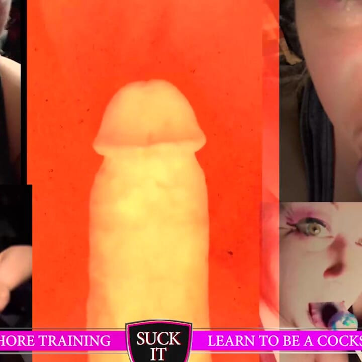 Sniff the fresh ooey goey panties as i turn you into a sissy cocksucker includes foot licking video version