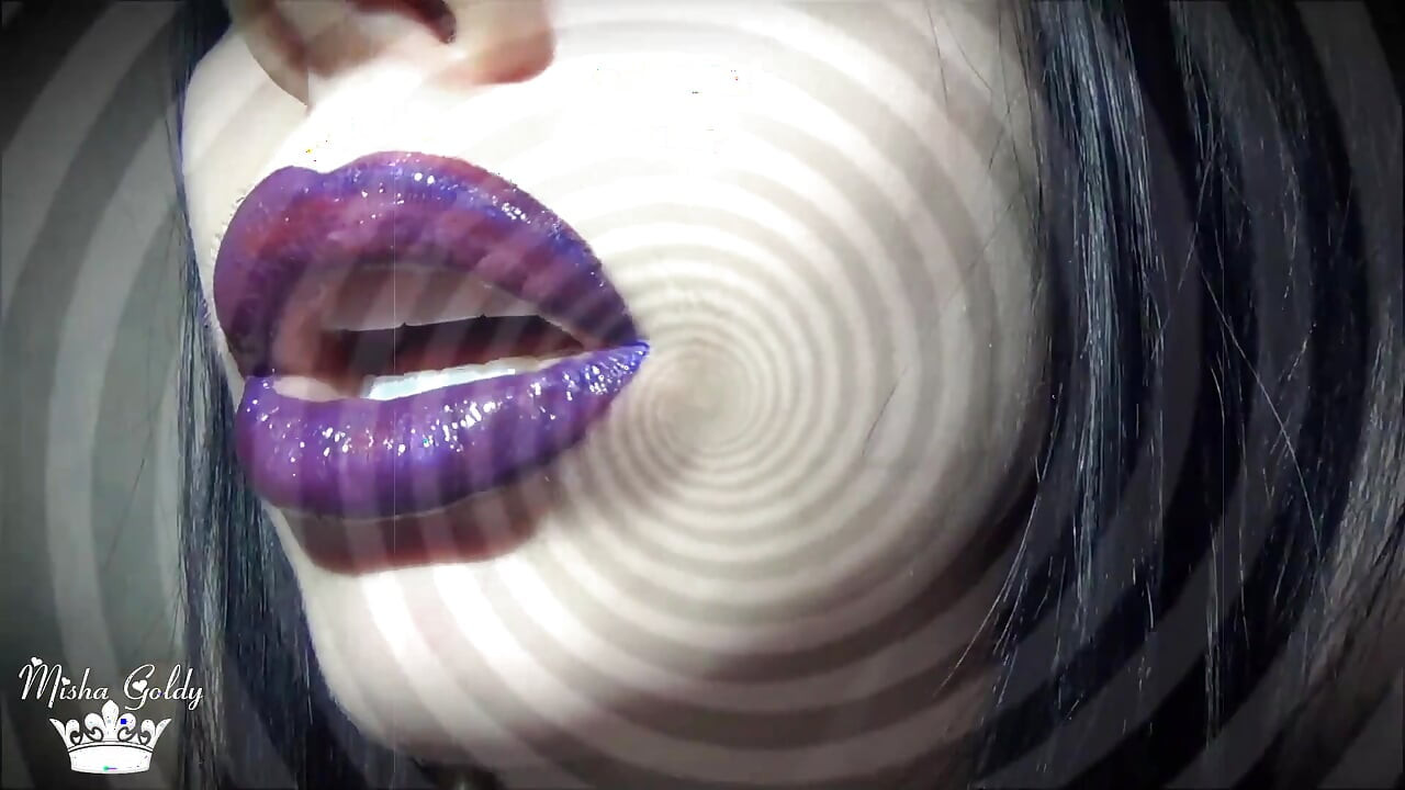 ปากวิเศษสีม่วงของฉันทําให้คุณคลั่ง