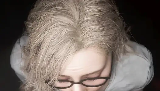 Resident Evil RE9 - Grace bu promosyon için gece boyunca çalışıyor beyaz remix renk (ses) madruga3d animasyon 3d hentai tarafından wm