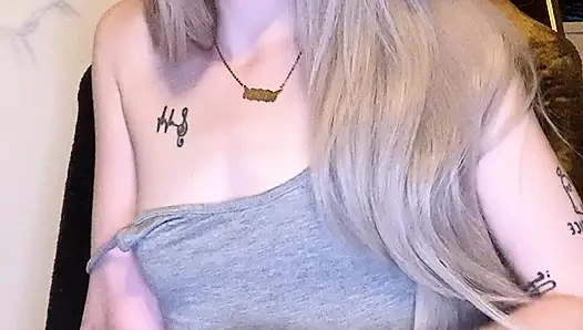 SPOOKYBARBIEGRL GOTH HOMEWRECK JOI - SMALL TITS ARE BETTER