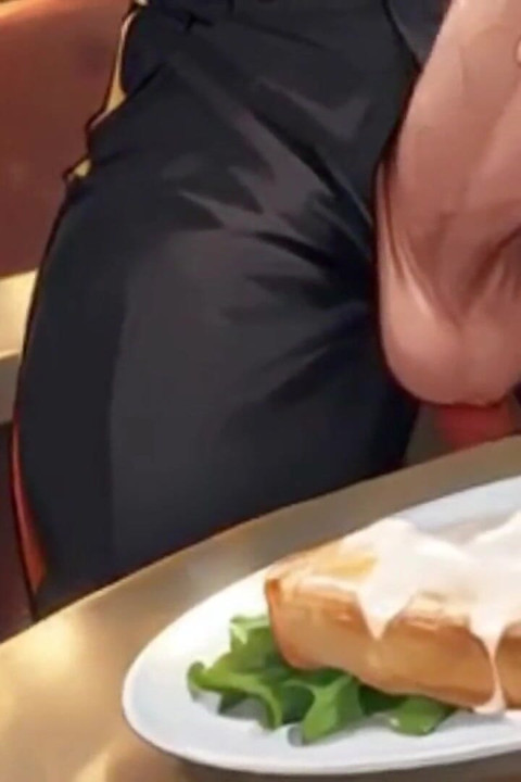 Black Waiter Sucks the Dicks of Customers and Kitchen Colleagues in Front of Everyone. Slide Pics Compilation Hentai