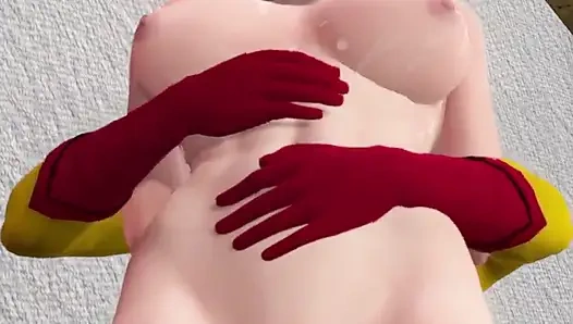 Один ударник, Фубуки и Сайтама // Пародия