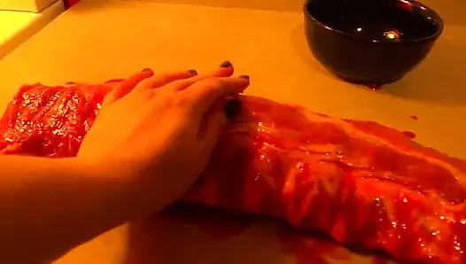 Rubbing You Like a Piece of Meat Hop Eyou Like My Touch
