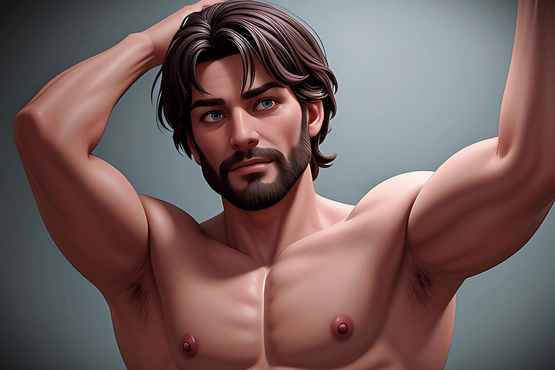 Scruffy Hunks: Slideshow of Scruffy 3D Cgi Men
