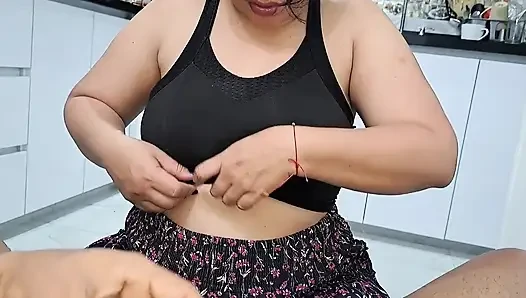 Big Ass Stepmom Sits on My Cock