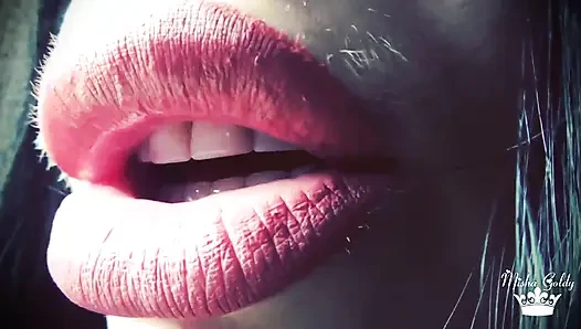 Мои поцелуи заставят тебя кончить, ASMR в видео от первого лица