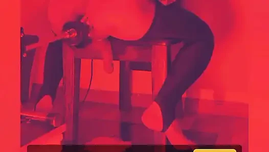 Femboy Fucked Hard by This Huge Dildo Till I Cum Milk