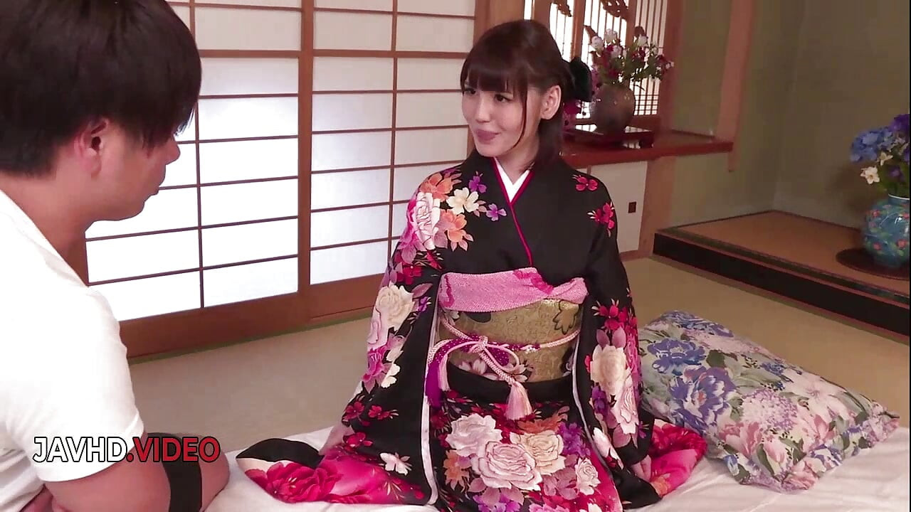 Passionate Asian Beauty In Kimono Fucked Hard And Creampie Delightfully