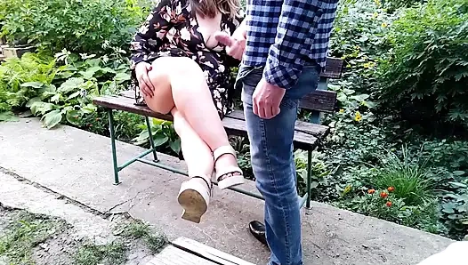 Stepson Cums on Stepmother's Bare Legs