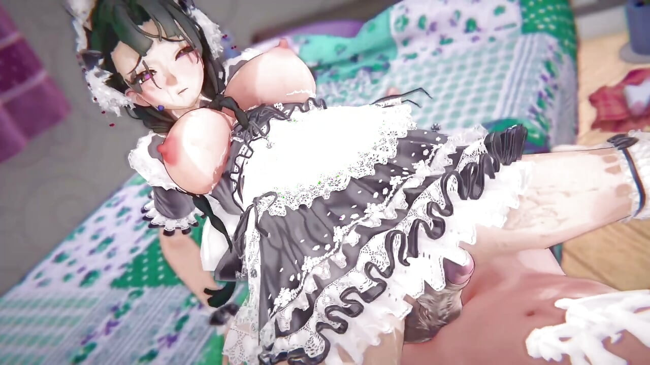 Sex cu servitoareA Strinova - animații 3D Hentai