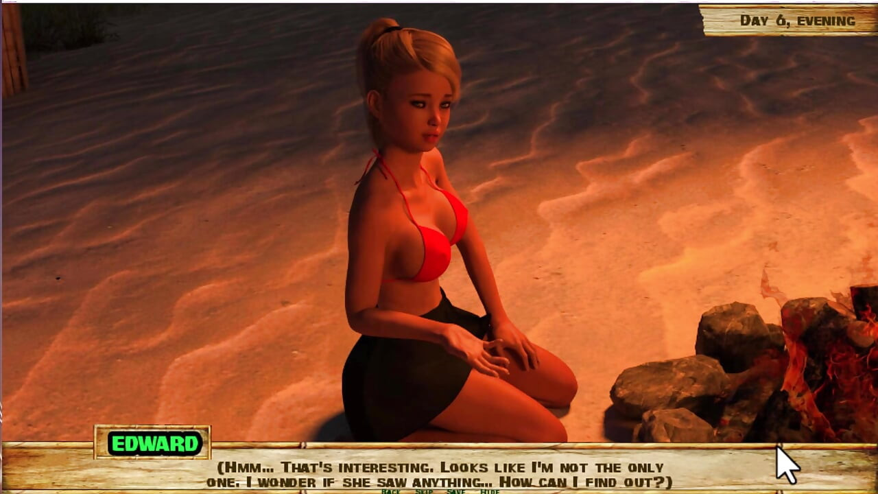 Lewd Island #6 - som inte tycker om två kvinnor på en gång