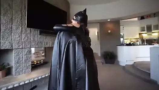 Cat woman e Bat man blowjob