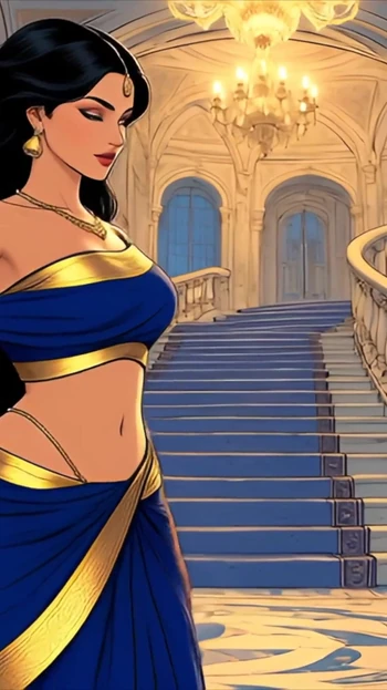 Spectacular moment from "Rich mistress quenches her pussy fire"
