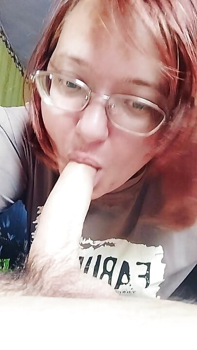Amateur Girlfriend Blowjob Instead of Cooking - Curvy Brunette with Glasses Sucks and Jerks Cock