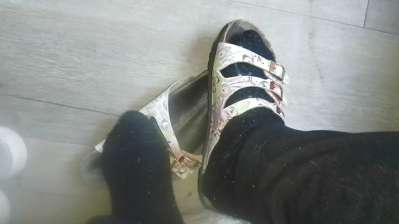 Istrošene Birkenstock cipele